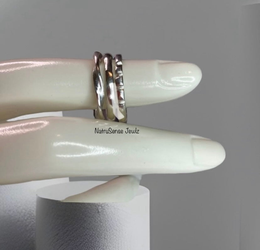 Sterling Silver Stackable Rings